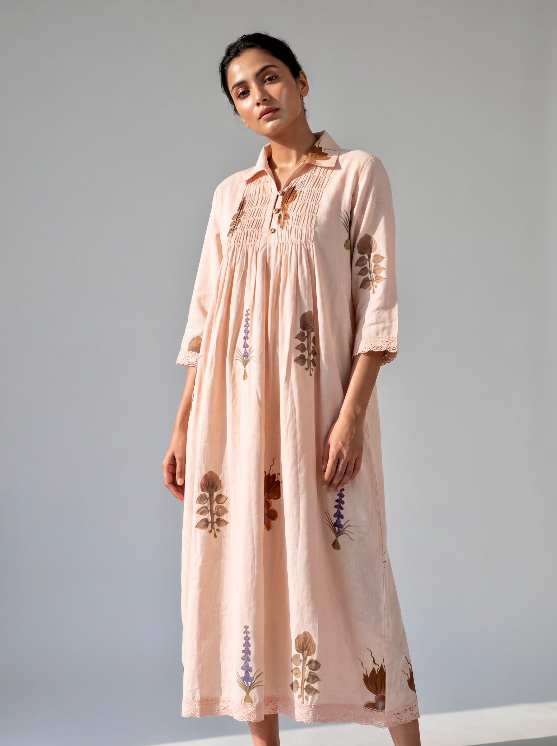 Blush Botanica Cotton Dress