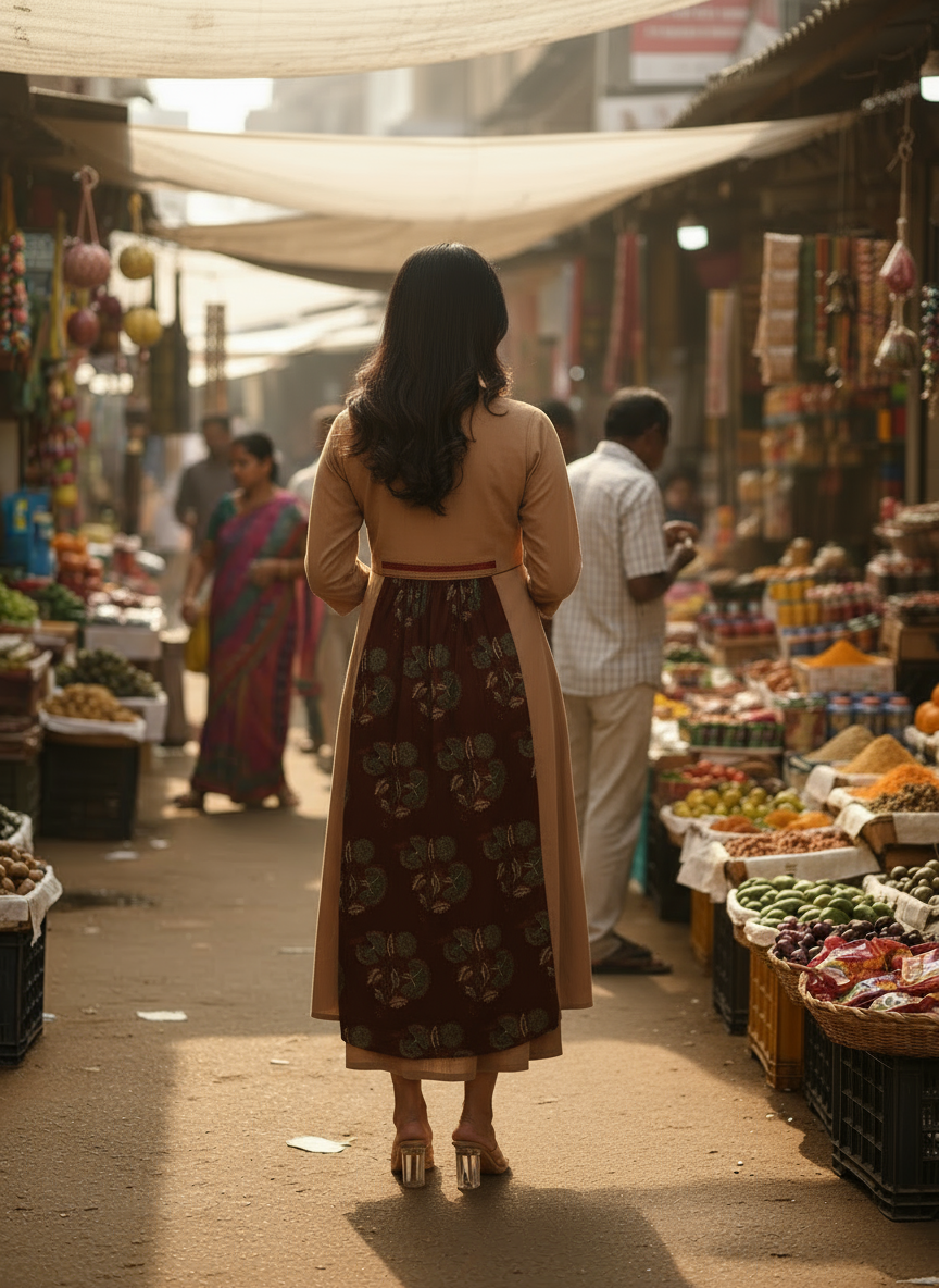Artisanal Earth-Tone Kurti