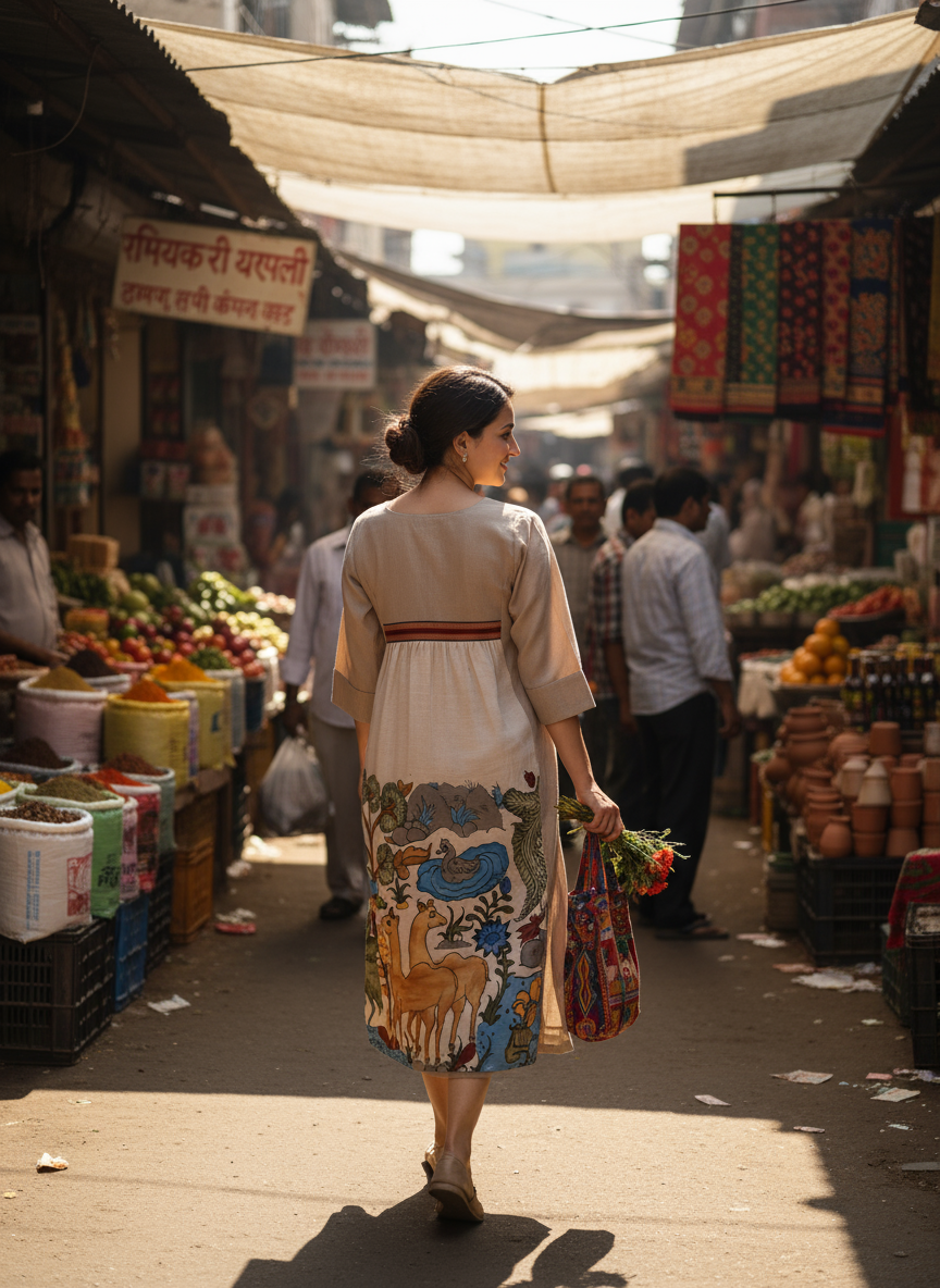 Heritage Weave Kurti