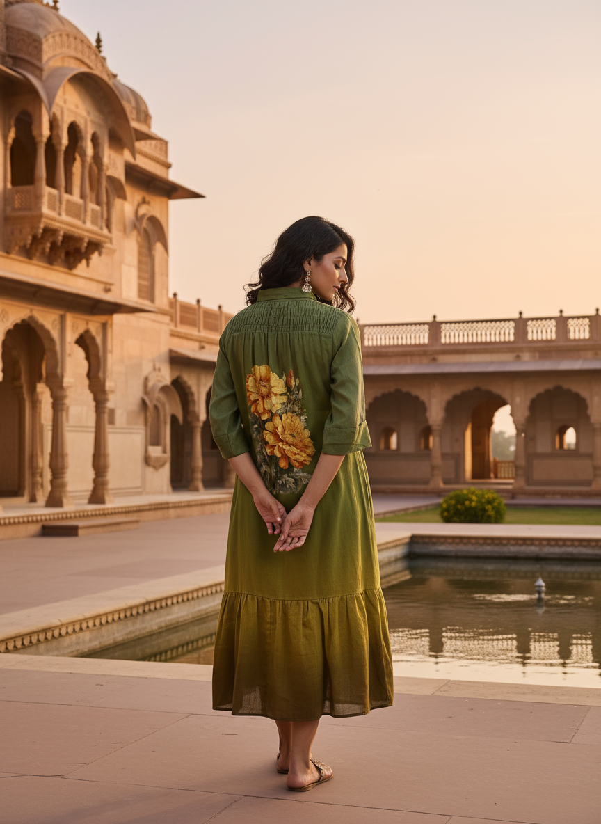 Heritage Floral Kurti