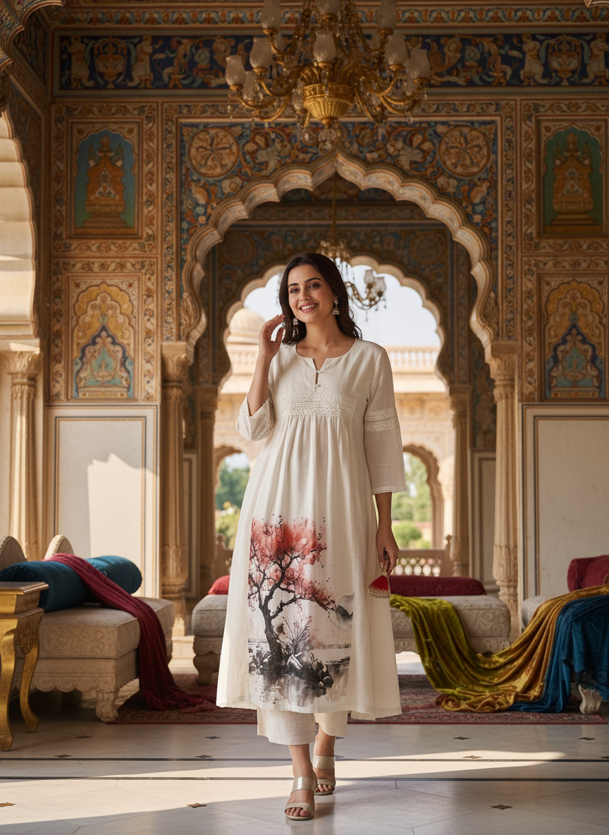 Painted Forest Kurti