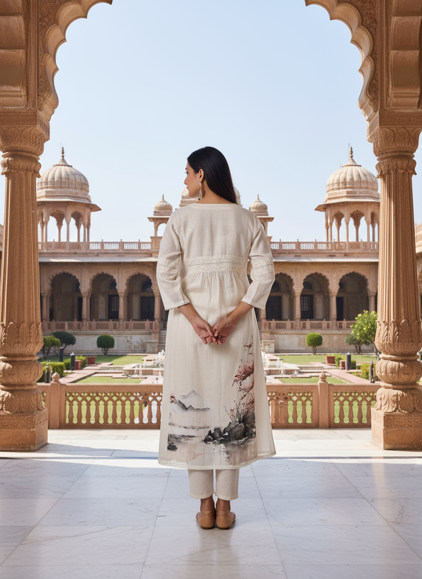 Painted Forest Kurti