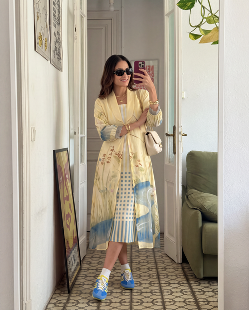 Butter Bloom Jacket Set