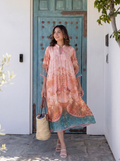 Blush Safari Bloom Cotton Dress